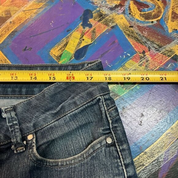 Riders by Lee Bootcut Jeans, No Gap Waist, Size 16M, Medium Wash, Made in Mexico - Picture 5 of 10